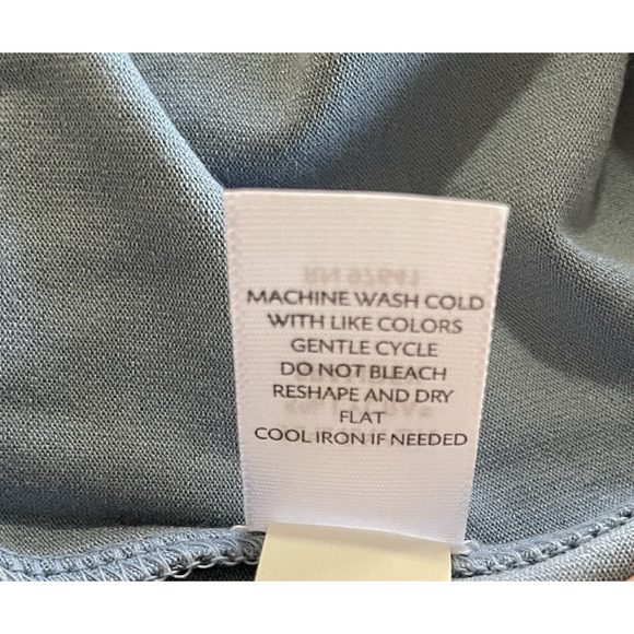 J. JILL Stretch Women's Size 3X Light Blue Pullover Long Sleeve Tunic Top NWOT - Picture 5 of 6